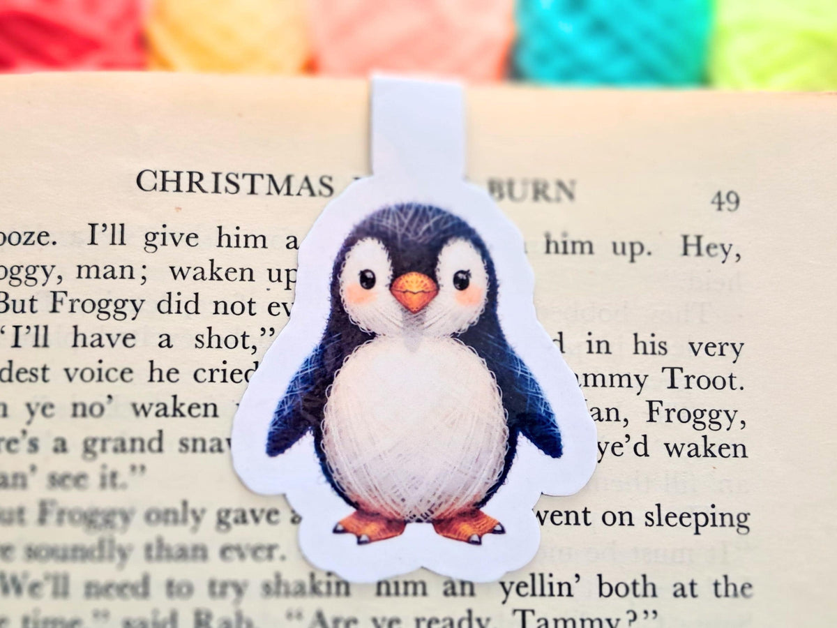 Penguin Magnetic Bookmark