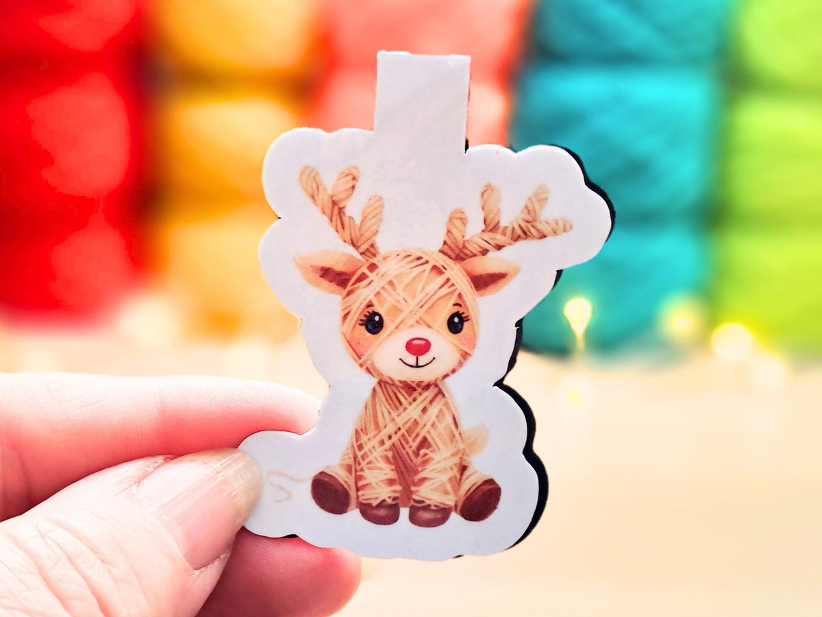 Reindeer Magnetic Bookmark