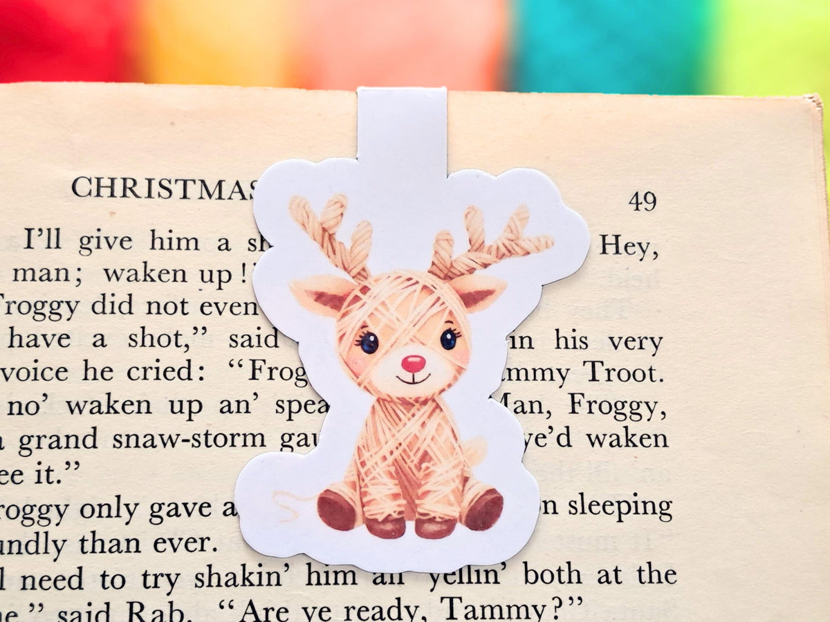 Reindeer Magnetic Bookmark