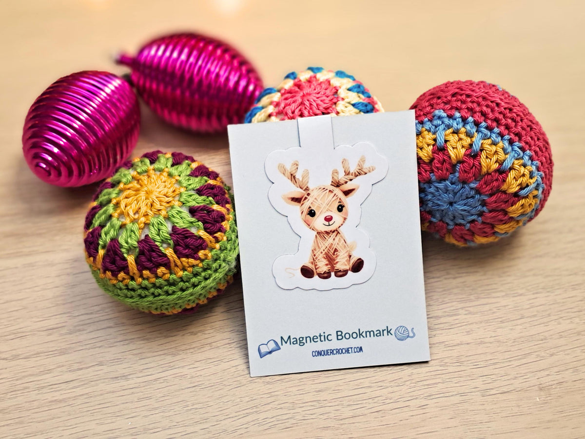 Reindeer Magnetic Bookmark