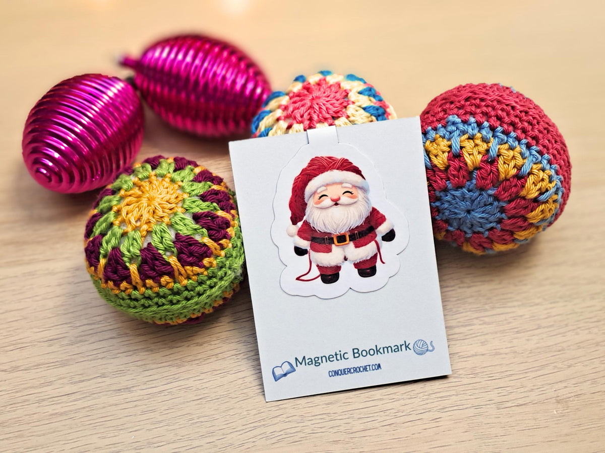 Santa Claus Magnetic Bookmark