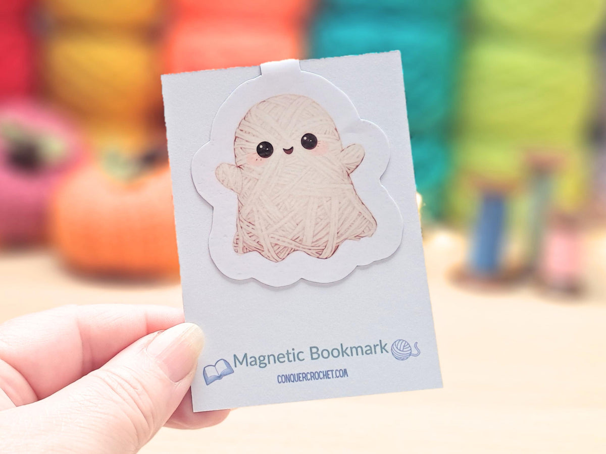 Ghost Magnetic Bookmark