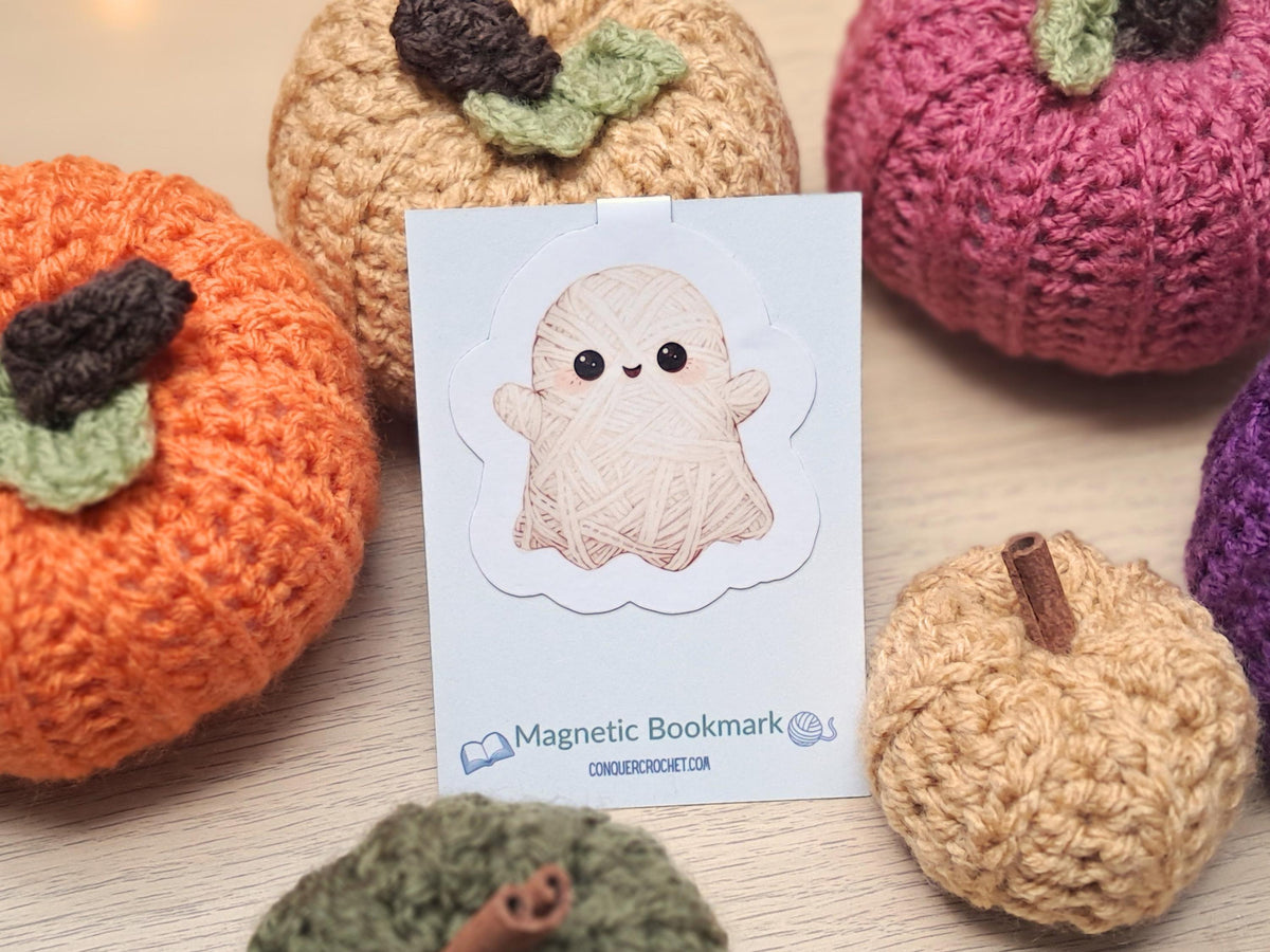 Ghost Magnetic Bookmark