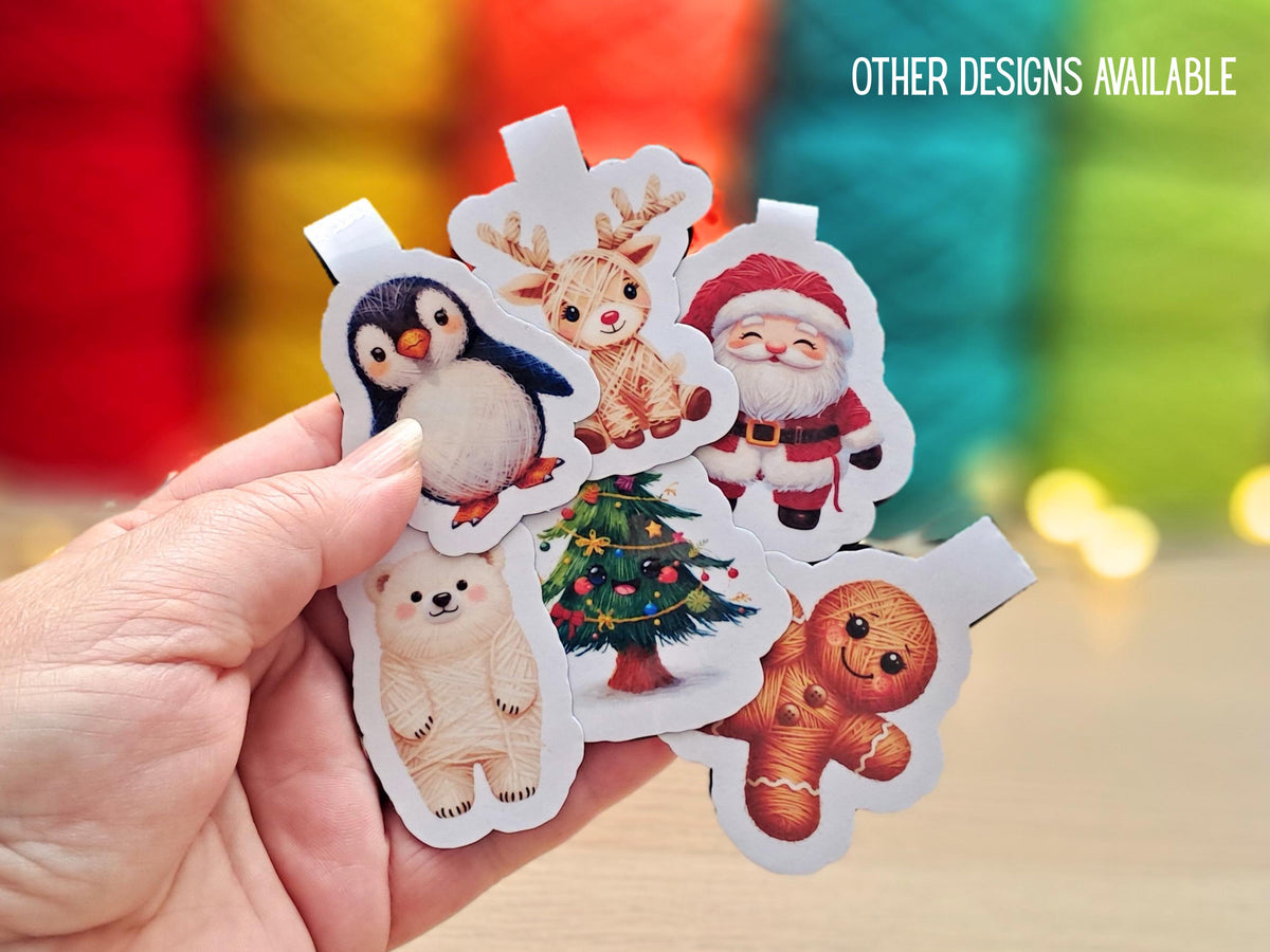 Gingerbread Man Magnetic Bookmark