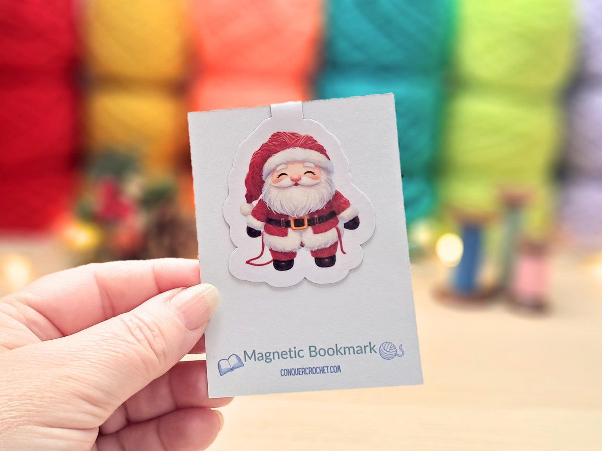 Santa Claus Magnetic Bookmark