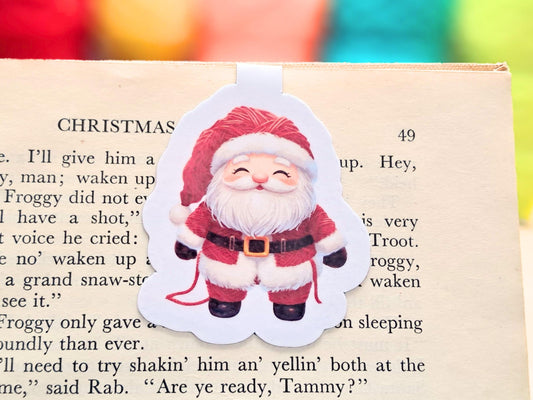 Santa Claus Magnetic Bookmark