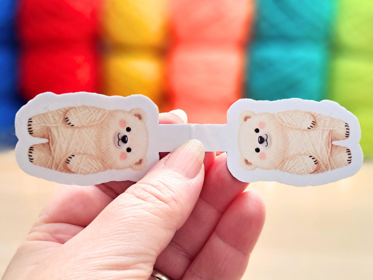 Polar Bear Magnetic Bookmark