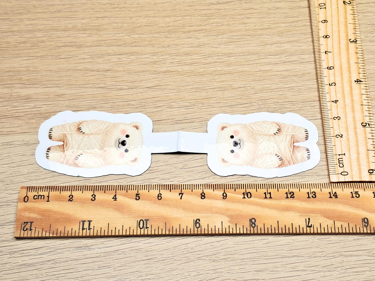 Polar Bear Magnetic Bookmark
