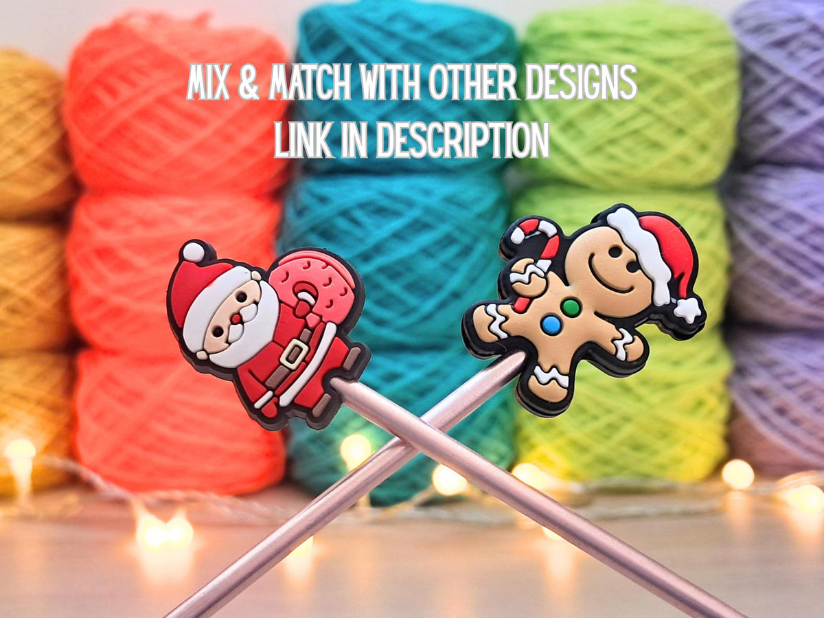 Cute Christmas Gingerbread Man Stitch Stopper