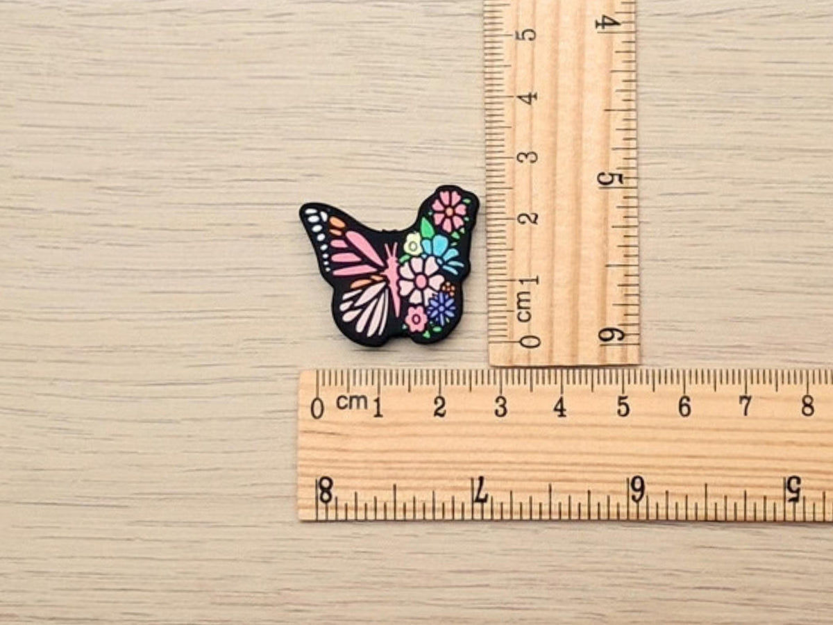 Butterfly Stitch Stopper Protector Bead, Silicone Bead Scissor Tip Cover, Knitting Needle, Crochet Project Saver, WIP Bag Tool Notion Gift