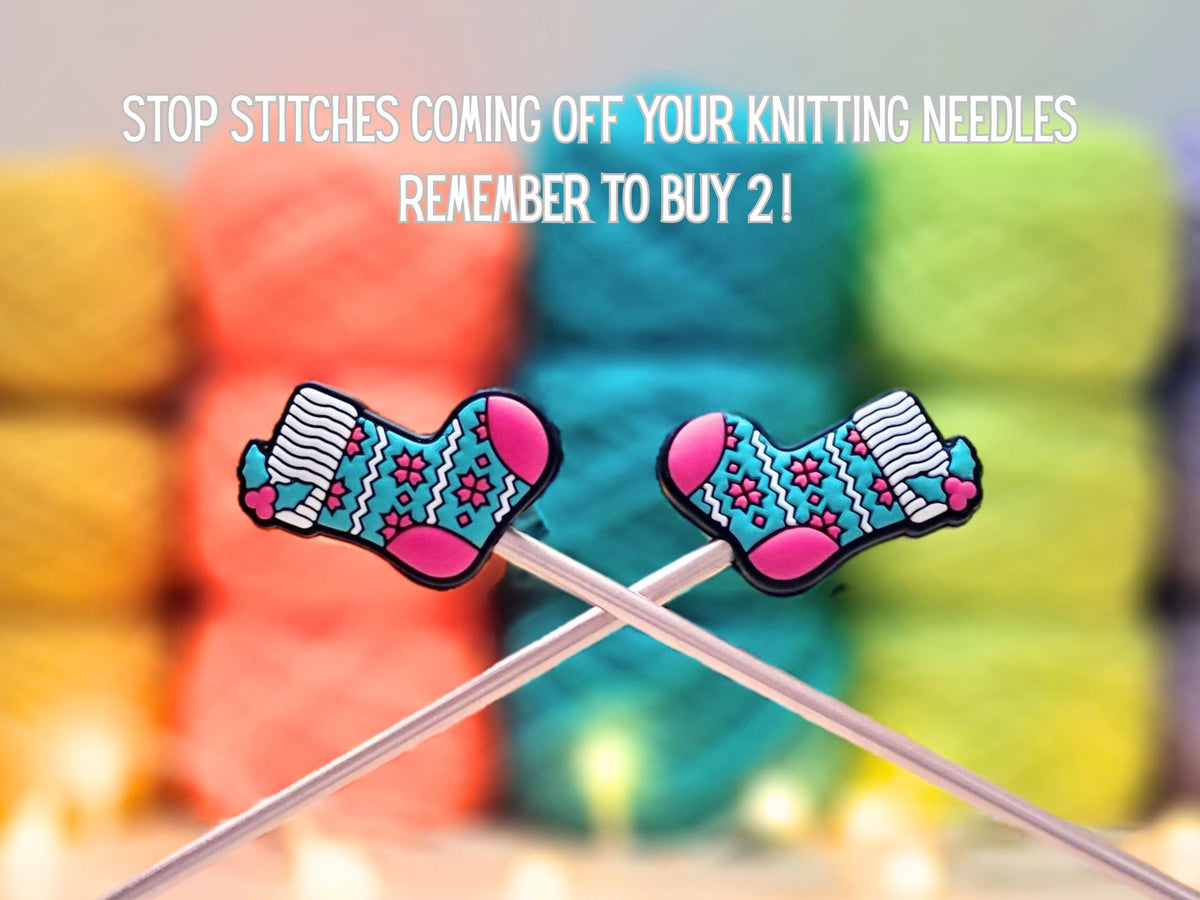 Retro Christmas Stocking Stitch Stopper