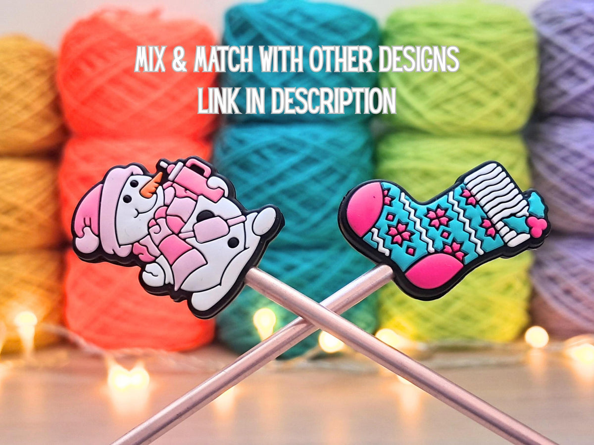 Retro Christmas Stocking Stitch Stopper