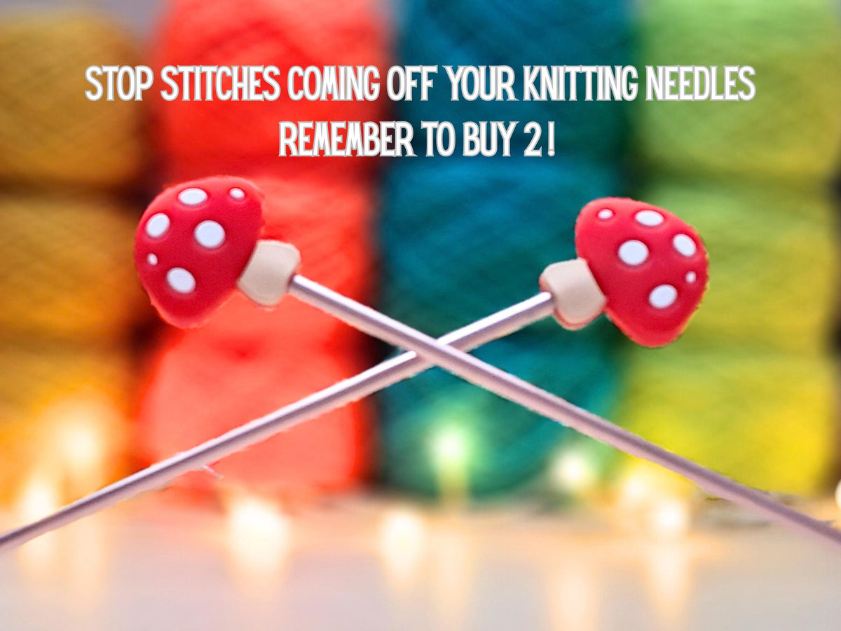 Toadstool Mushroom Stitch Stopper