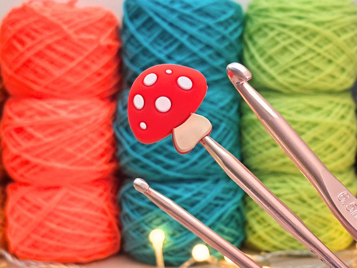 Toadstool Mushroom Stitch Stopper