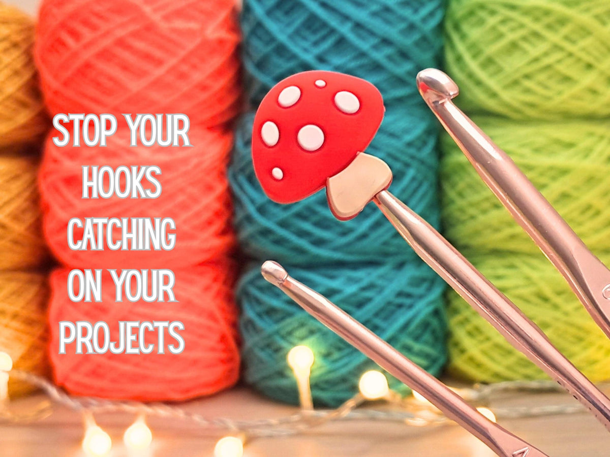 Toadstool Mushroom Stitch Stopper