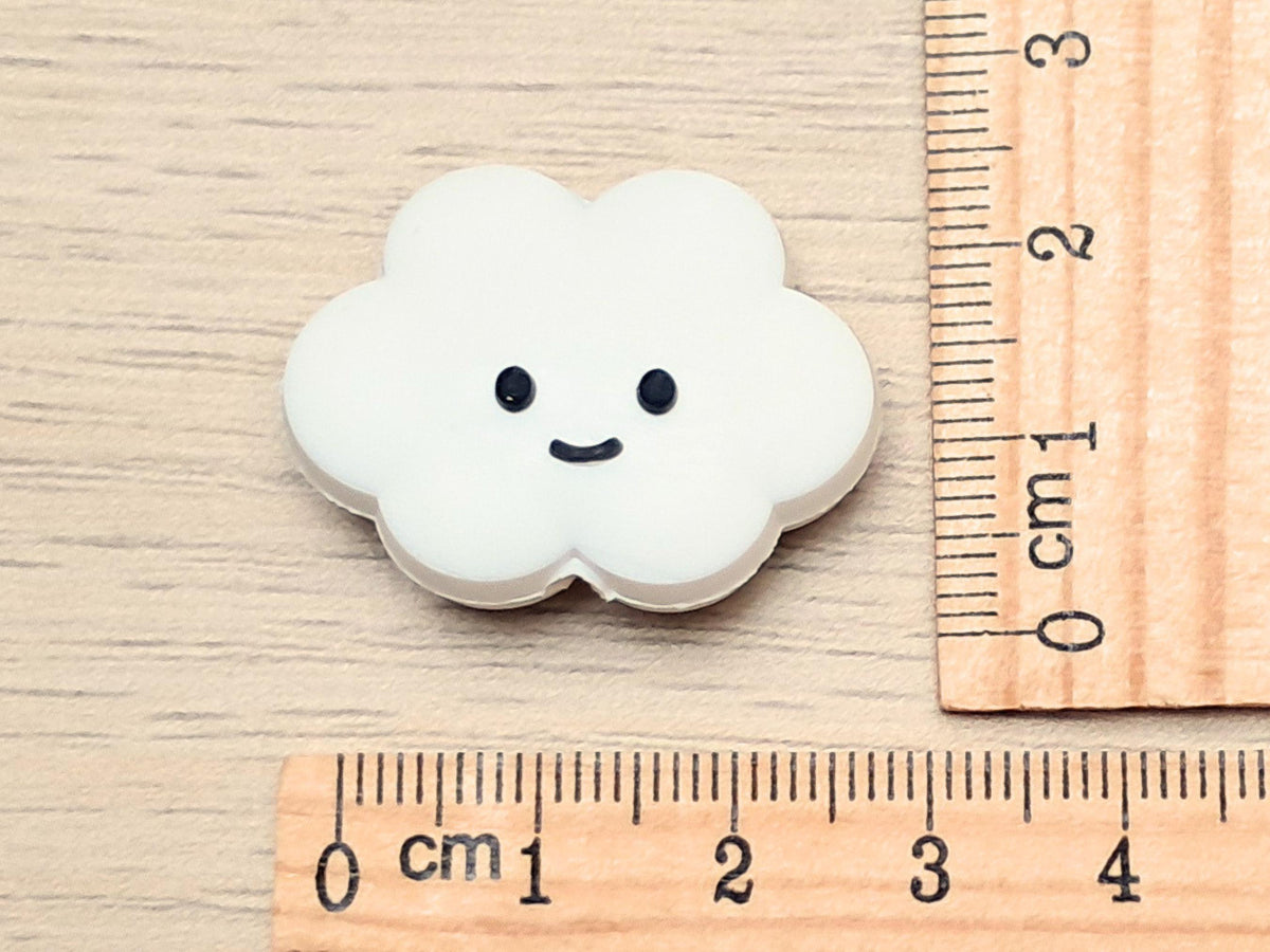 Cloud Stitch Stopper, Kawaii Silicone Scissor Tip Protector, Project Saver, Knitting Needle Cap, Crochet Hook End, Notion WIP Tool Crafters