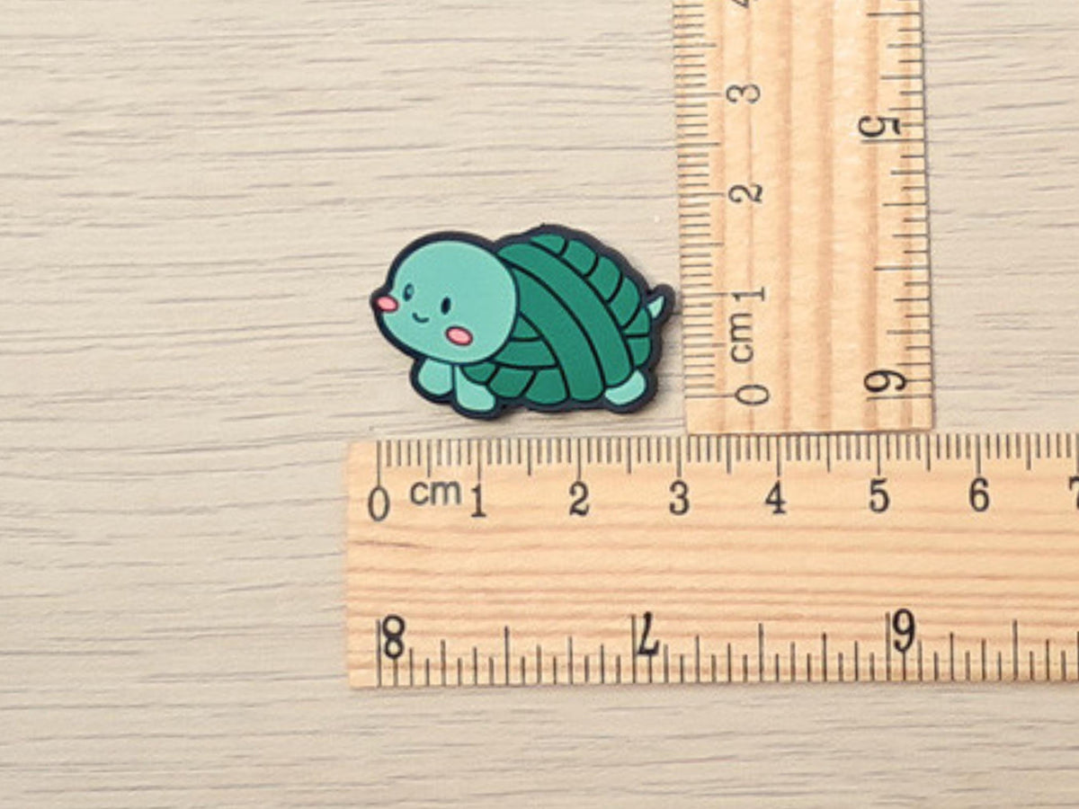 Turtle Stitch Stopper, Yarn Animal Silicone Bead Scissor Tip Protector, Knitting Needle Cap, Crochet Project Saver, WIP Bag Notion, Sewing