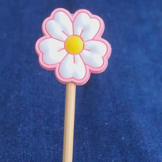 Flower Silicone Bead Stitch Stopper