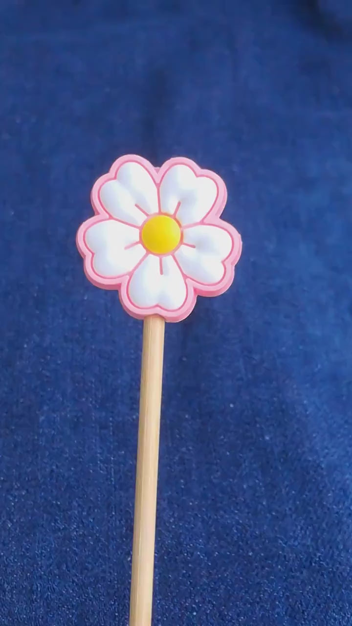 Flower Silicone Bead Stitch Stopper