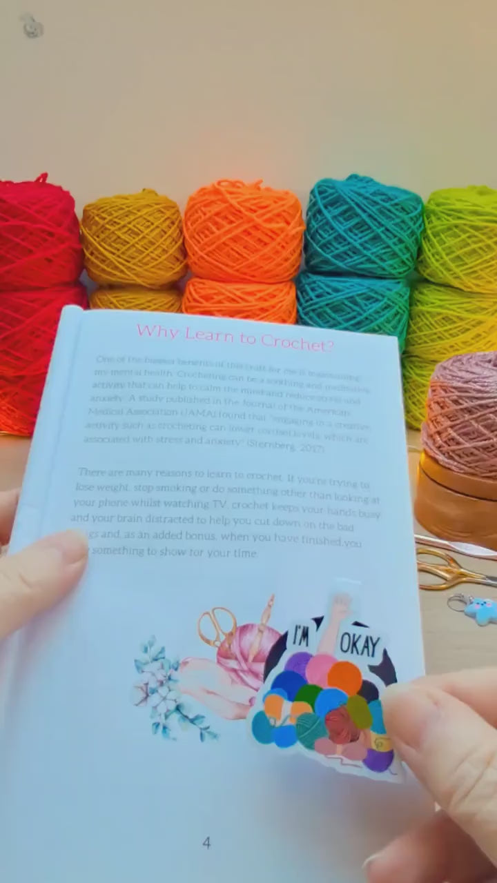 Magnetic Bookmark For Yarn Lovers
