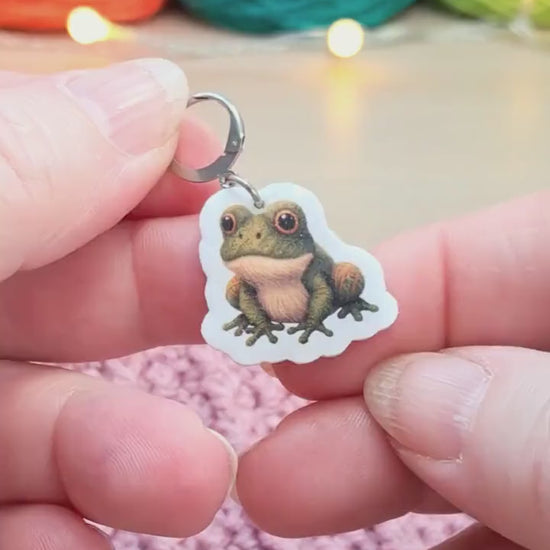 Frog Stitch Marker