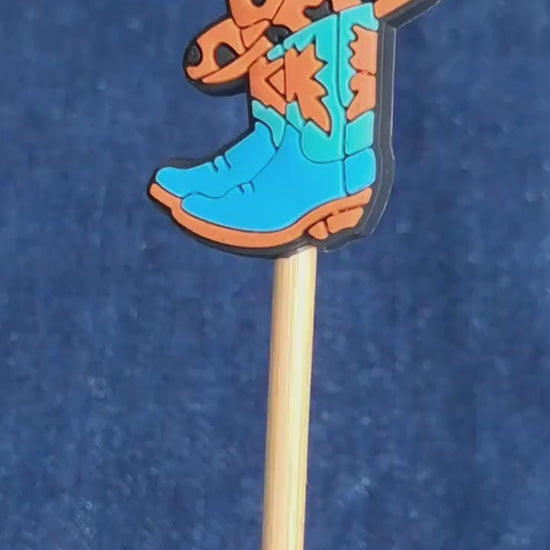 Cowboy Boot And Hat Stitch Stopper
