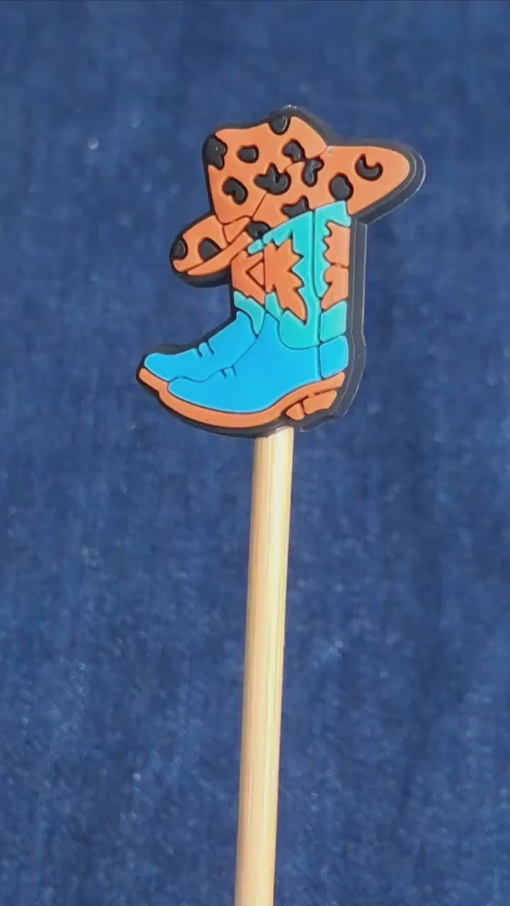 Cowboy Boot And Hat Stitch Stopper