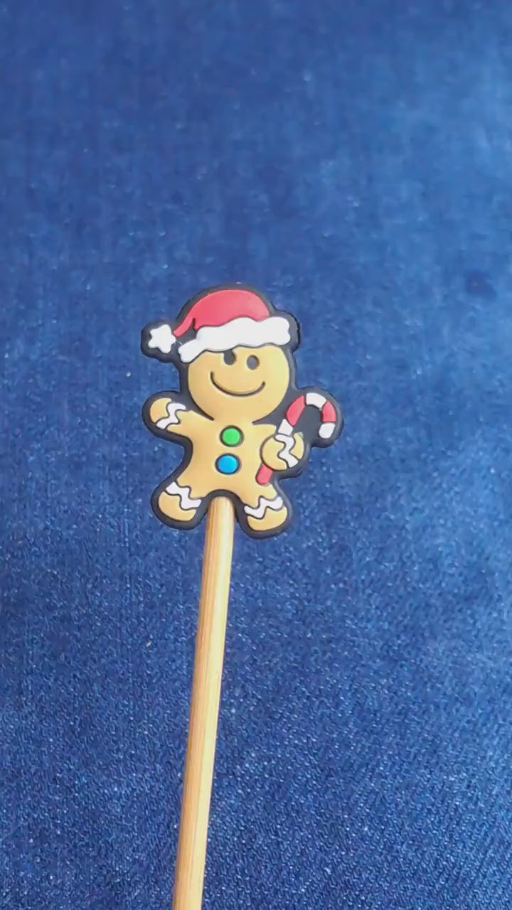 Cute Christmas Gingerbread Man Stitch Stopper