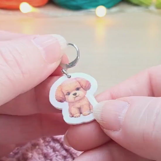 Puppy Dog Stitch Marker