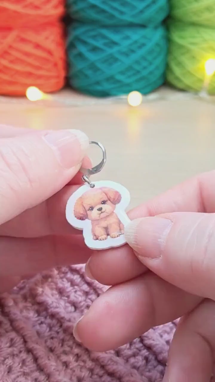 Puppy Dog Stitch Marker