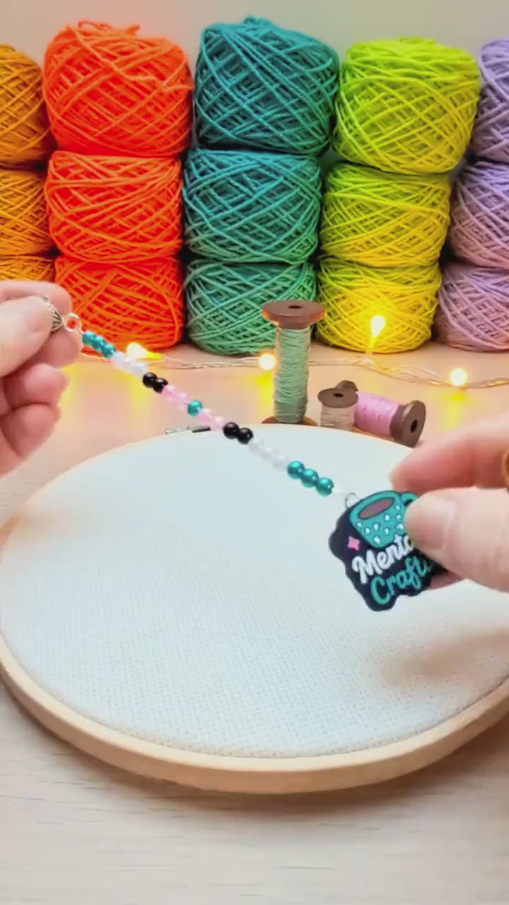 Crafters Scissor Fob with Protection Bead
