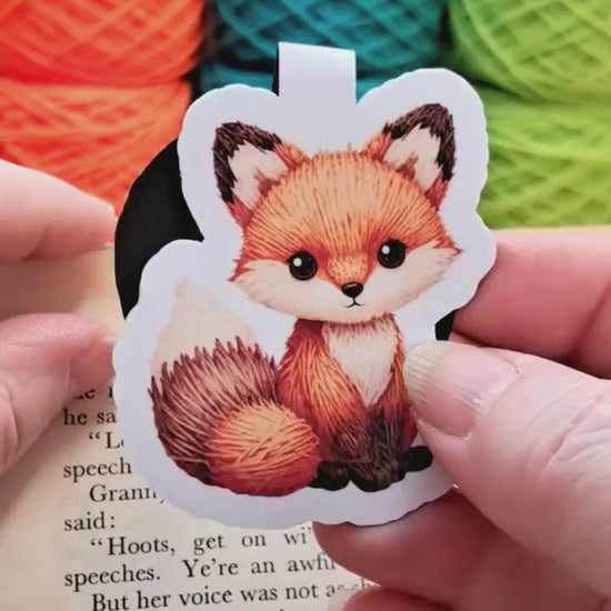 Fox Magnetic Bookmark