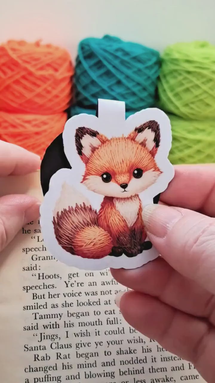 Fox Magnetic Bookmark