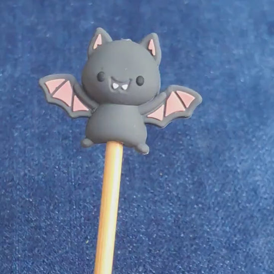 Cute Bat Halloween Gothic Stitch Stopper