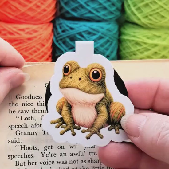 Frog Magnetic Bookmark