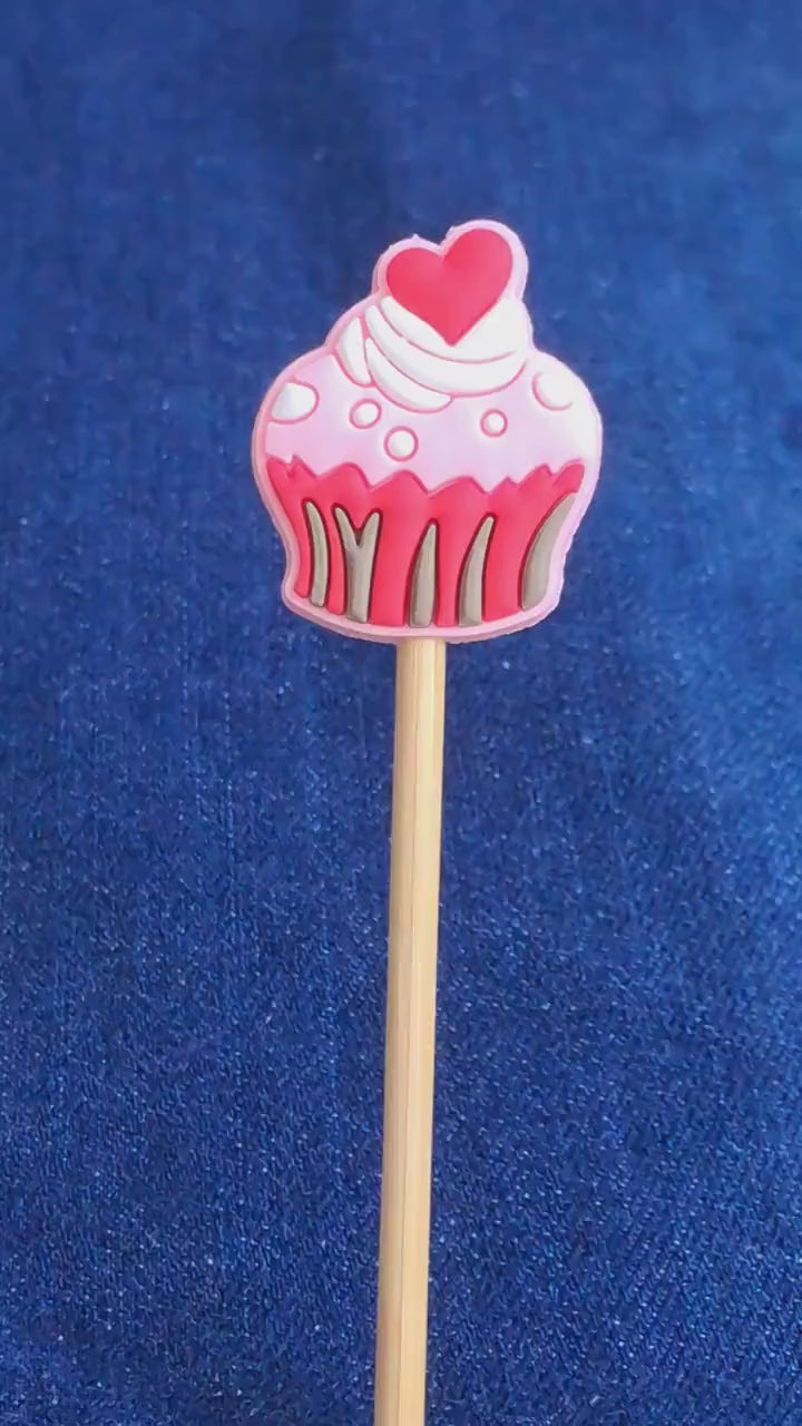 Strawberry Cupcake Stitch Stopper