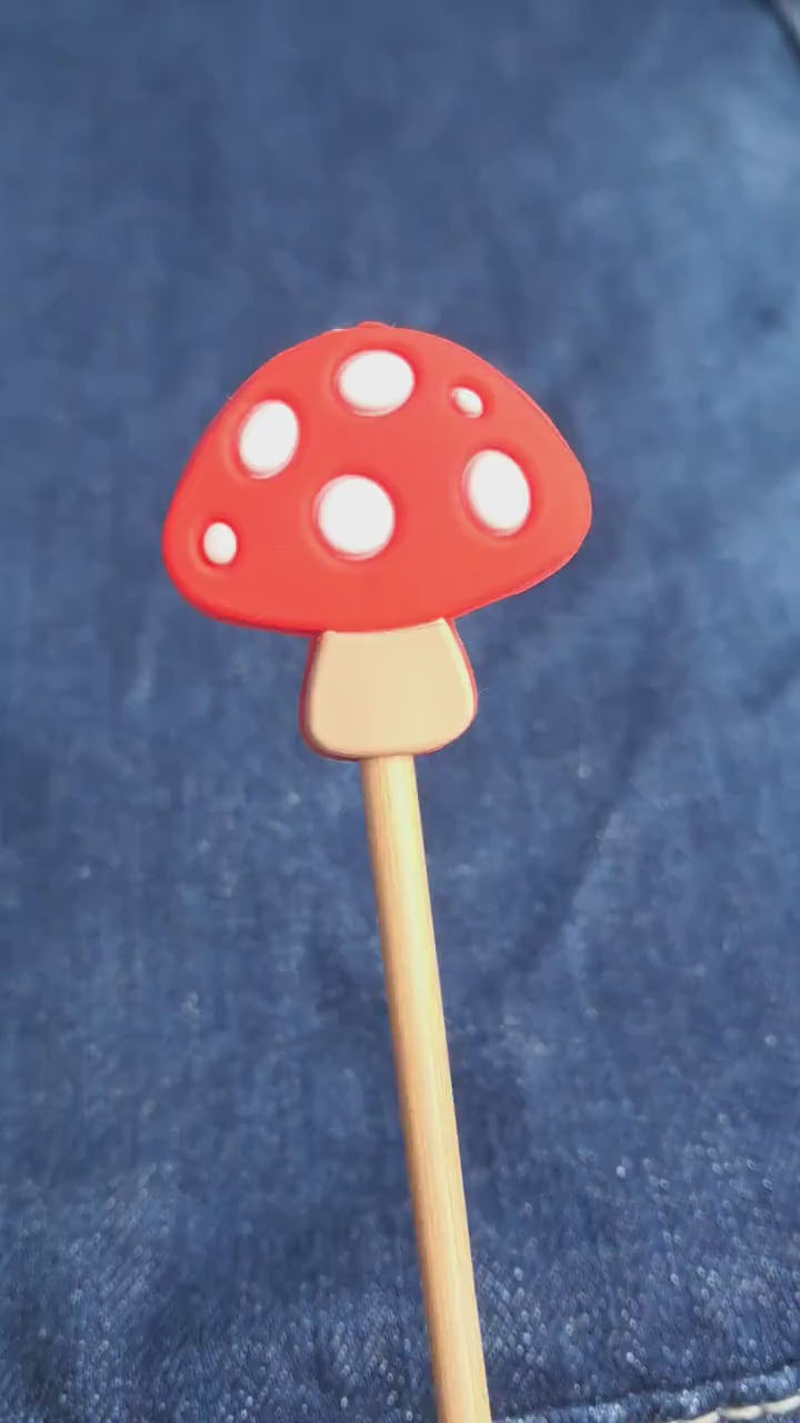 Toadstool Mushroom Stitch Stopper