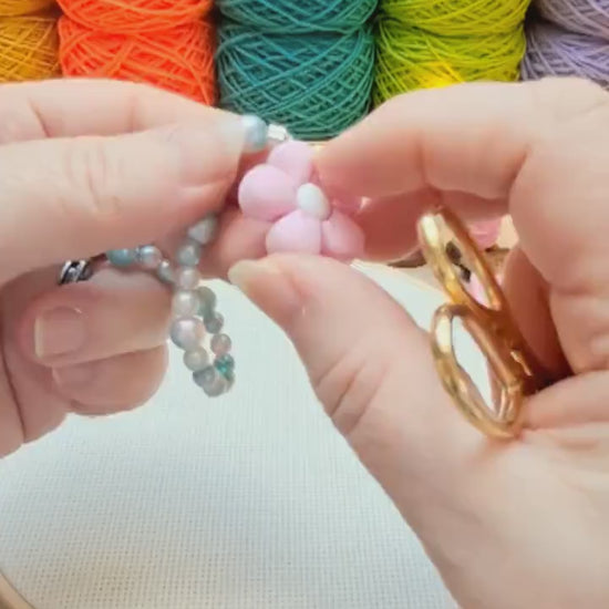 Flower Scissor Fob with Scissor Protection