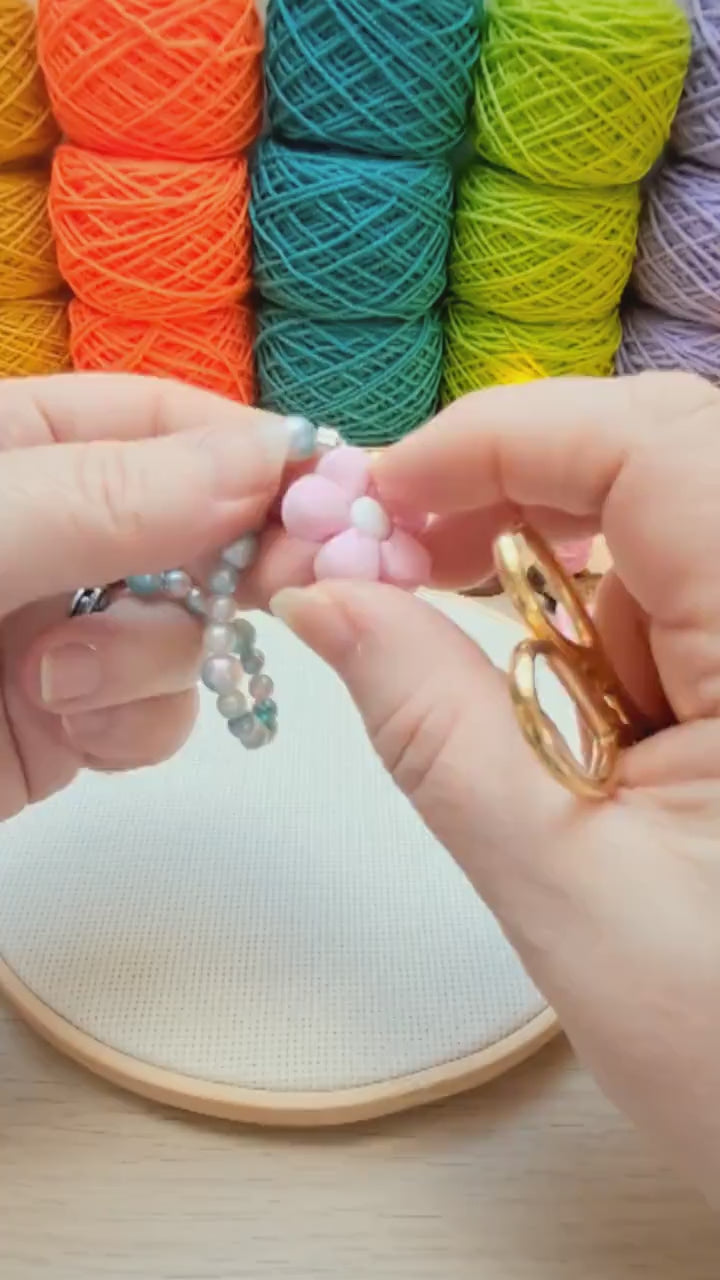Flower Scissor Fob with Scissor Protection