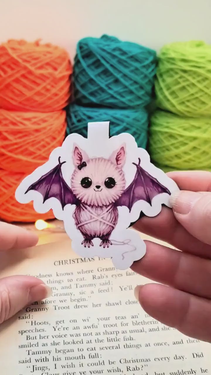 Bat Magnetic Bookmark