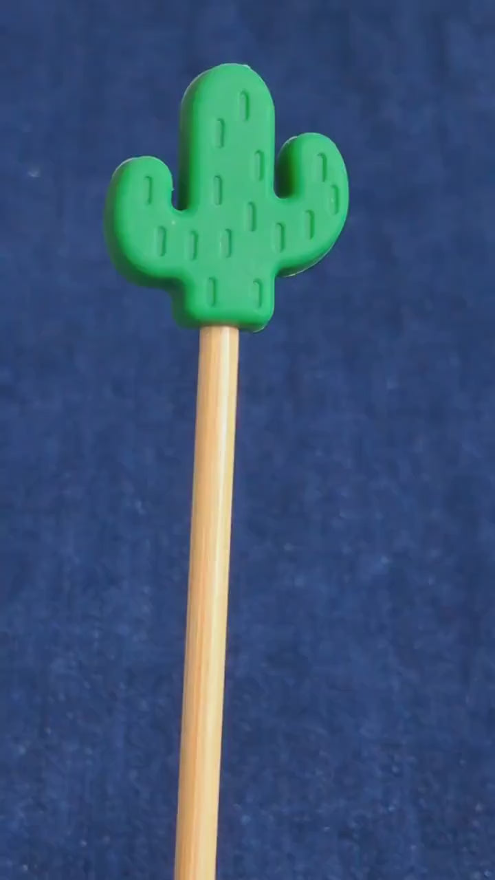 Cactus Plant Silicone Bead Stitch Stopper