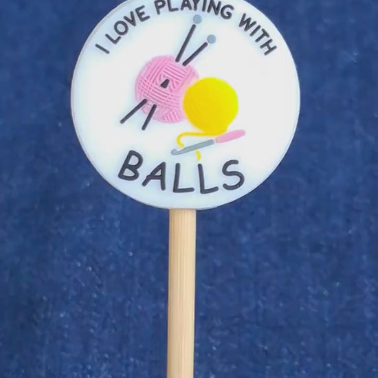 Funny Crochet Quote Stitch Stopper