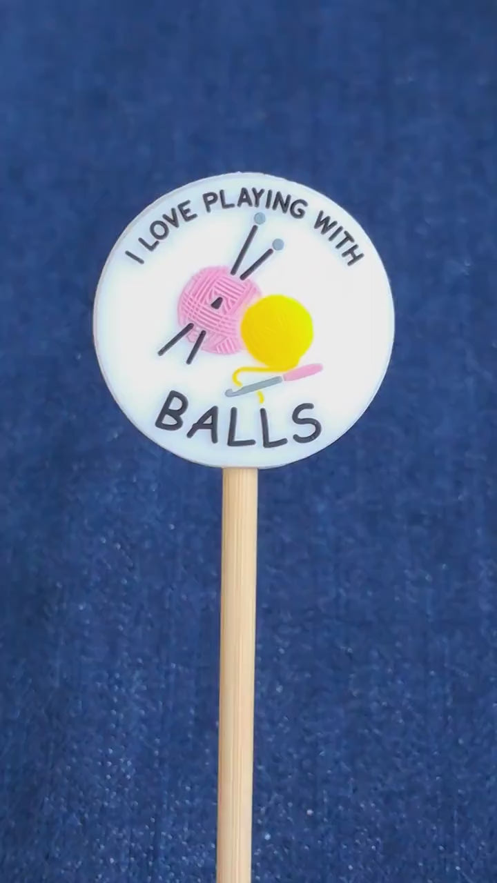 Funny Crochet Quote Stitch Stopper