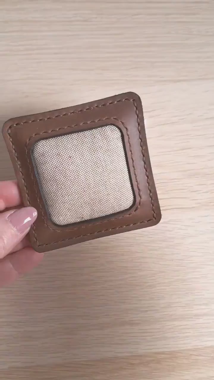 Leather Pin Cushion