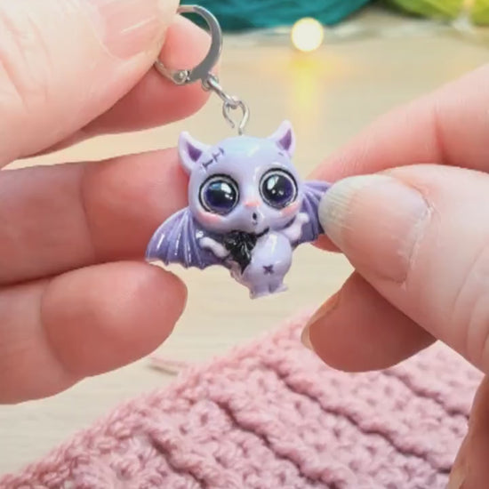 Bat Stitch Marker