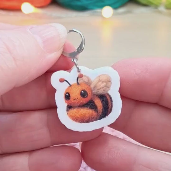Bee Stitch Marker
