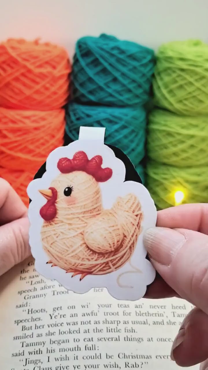Chicken Magnetic Bookmark