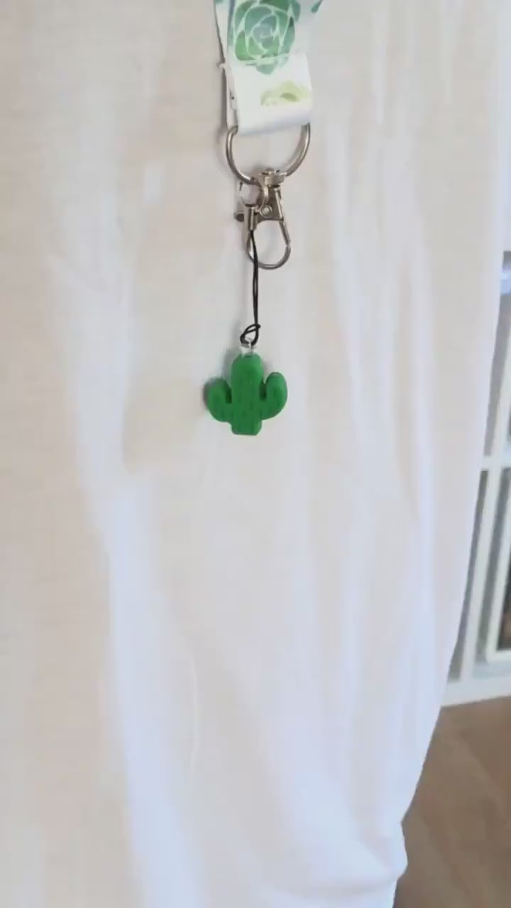 Cactus Lanyard Scissor Protector Set