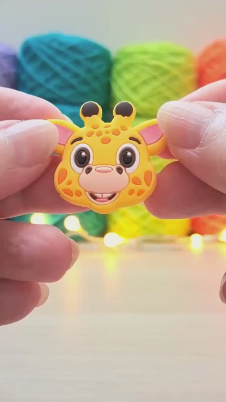 Giraffe Face Stitch Stopper