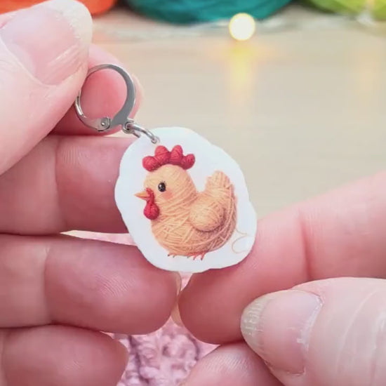 Chicken Stitch Marker